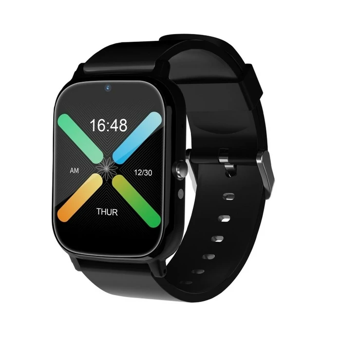 Smartwatch DCU SENIOR με Παλμογράφο (Μαύρο)