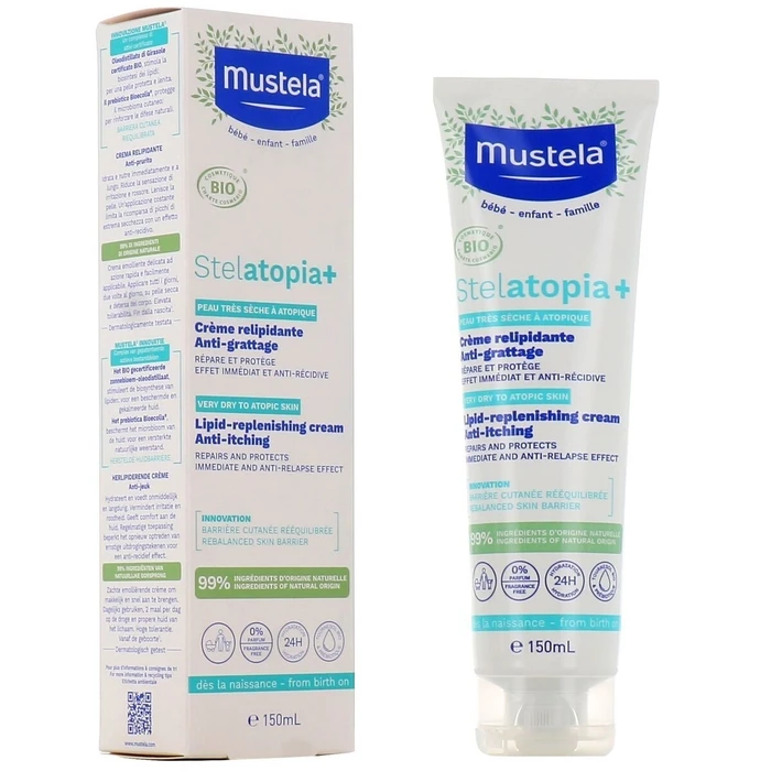 Mustela Stelatopia Κρέμα για Ατοπική Δερματίτιδα 150ml