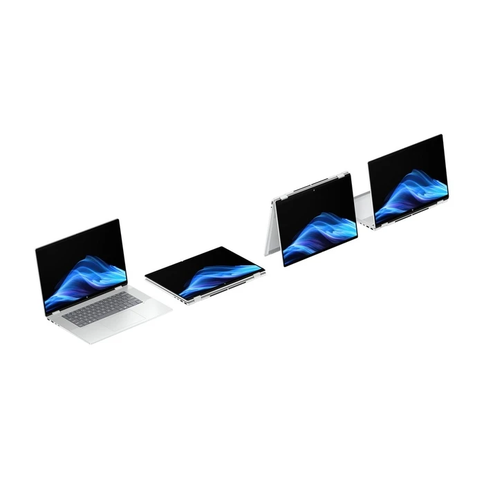 HP OmniBook X Flip 16 Υπολογιστής Φορητός 16 Οθόνη OLED 3K Αφής Intel Core Ultra 7 258V 32GB 1TB Arc 140V Windows 11 Glacier Silver
