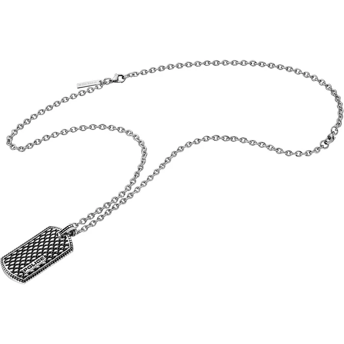 Ανδρικό Κολιέ Police S14Aie02C (70cm) από Ατσάλι Grey