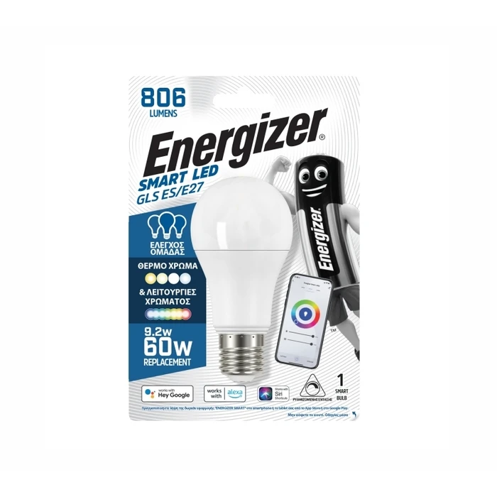 Energizer Smart LED A60 E27 9W (S18523)