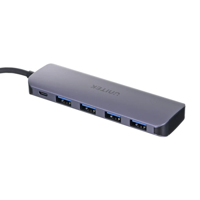 USB Hub UNITEK H1107A USB 3.2 Gen 1 (3.1 Gen 1) Type-A 5000 Mbit/s Grey
