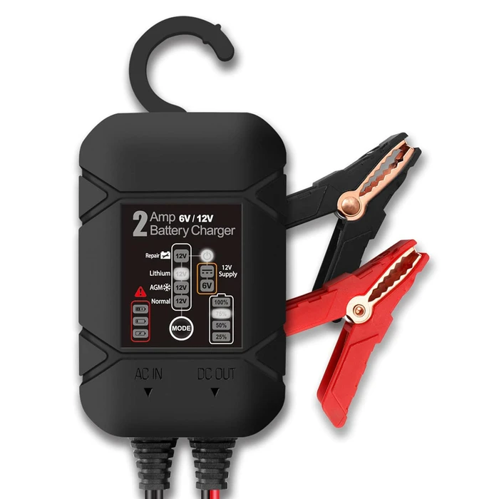 BYGD φορτιστής & συντηρητής μπαταρίας αυτοκινήτου S2000 6 12V 2A