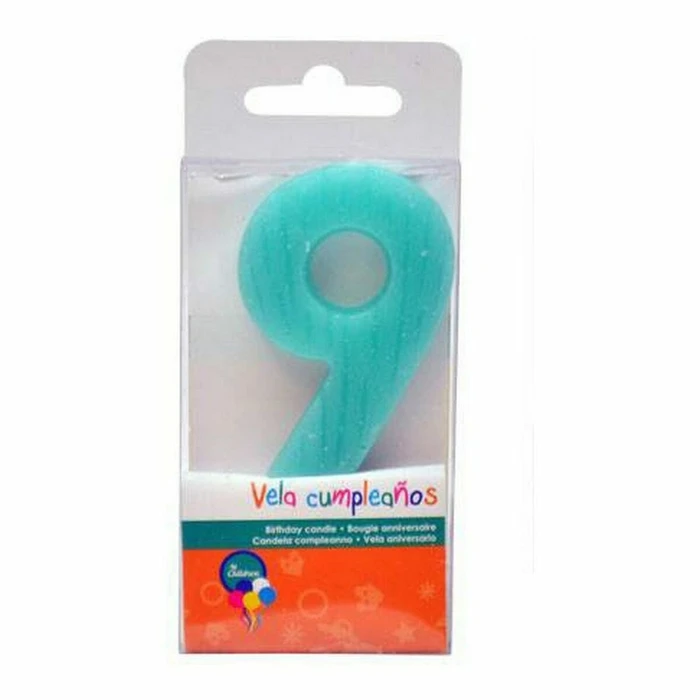 BigBuy Home Κερί Γενέθλια N? 9 12 Μονάδες