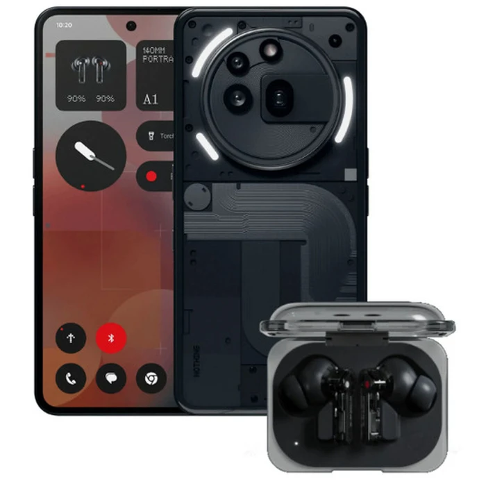 Nothing Smartphone 12 GB RAM 256 GB White Black