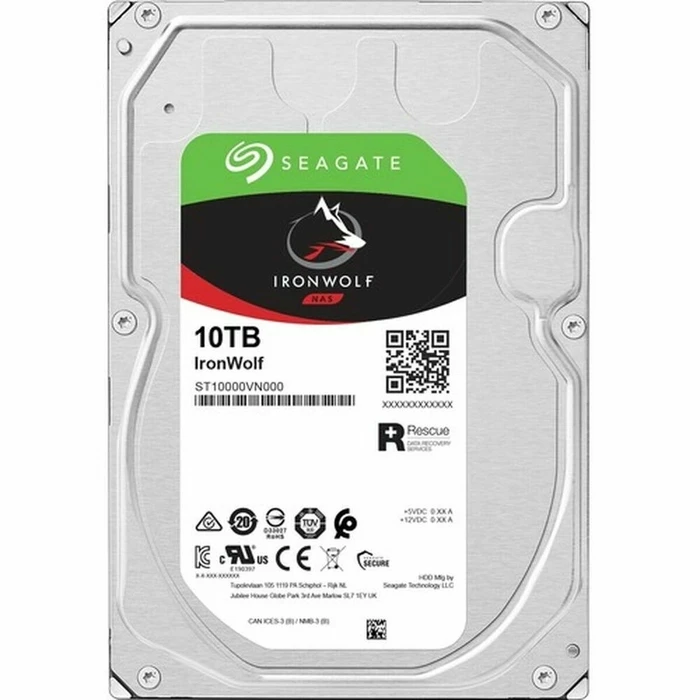 Σκληρός Δίσκος 3,5" 10TB Seagate Ironwolf 7200 rpm