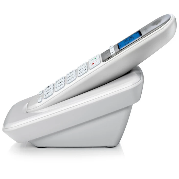 Ασύρματο Τηλέφωνο Motorola S3001 WHITE (Ελληνικό Μενού) συμβατό με ακουστικά βαρηκοΐας