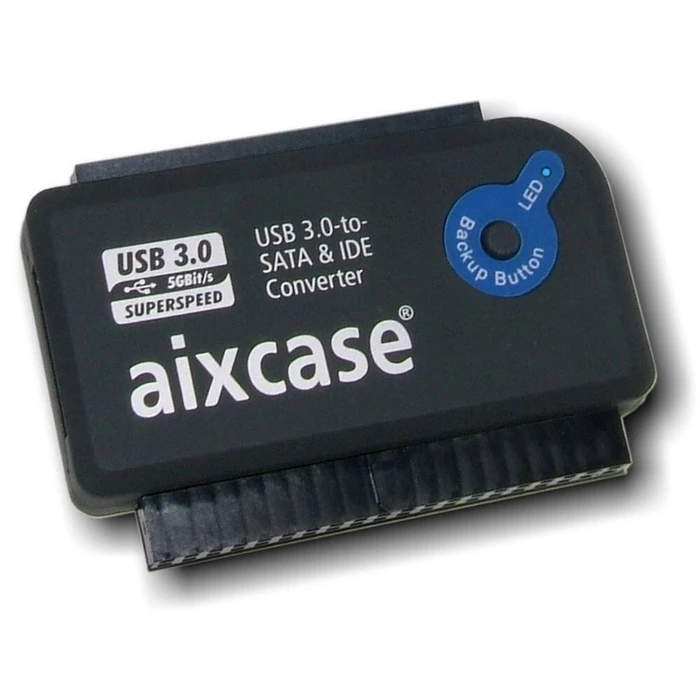 Μετατροπέας Aixcase USB 3.0-to-SATA&/IDE