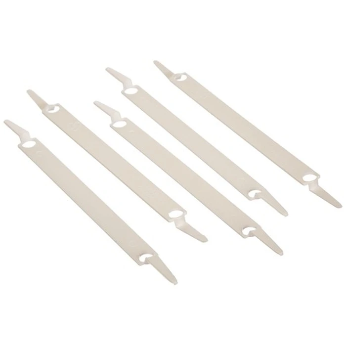 WEDO Heftstreifen Easy Clip Laurel 1830 - 100 τεμάχια - λευκό