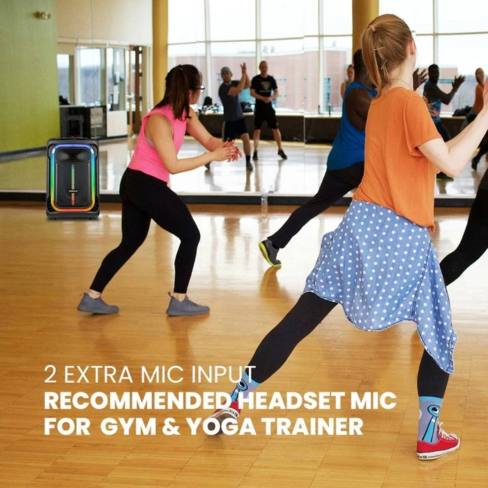 Karaoke Sonic Gear Rgb Hda Speaker 240W Hyperbox 1300 Pro Black