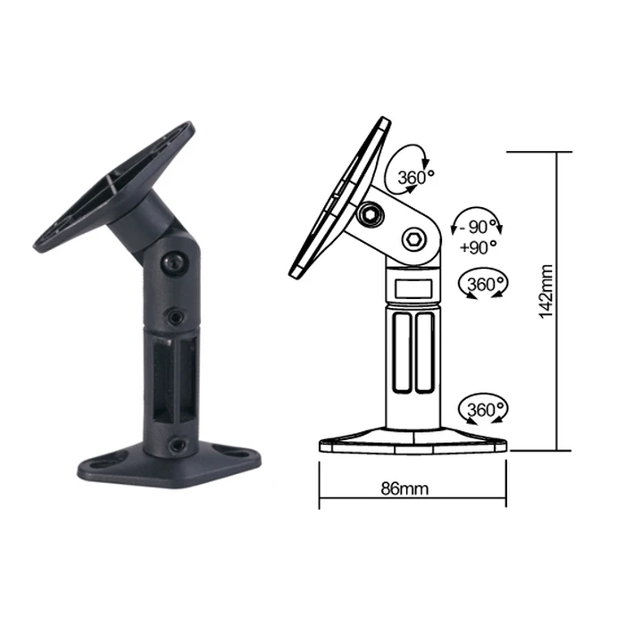 Βάση Ηχείου Sbox WALL MOUNT for SPEAKERS