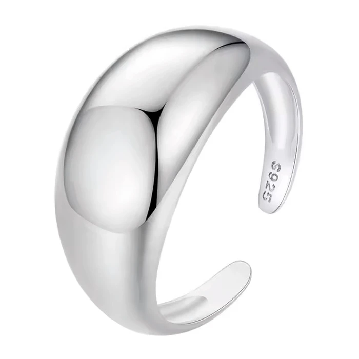 Δαχτυλίδι Bamoer SCR983-E, Ασήμι 925, Ασημί