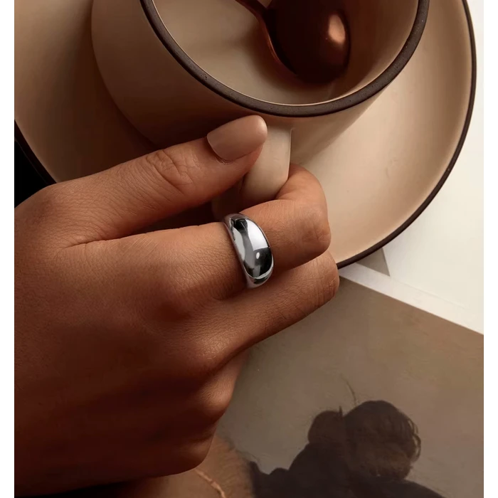 Δαχτυλίδι Bamoer SCR983-E, Ασήμι 925, Ασημί