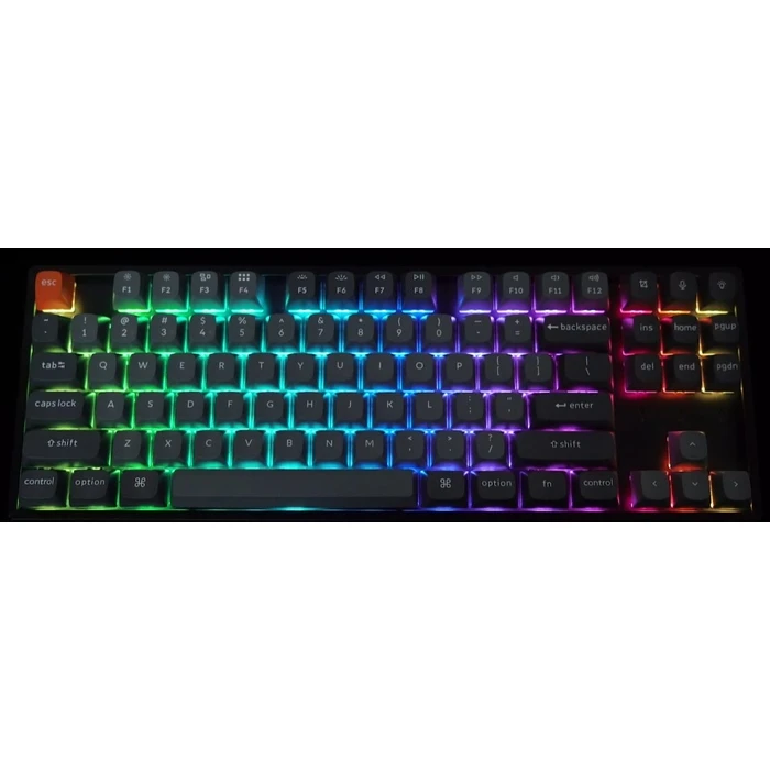 Gaming Πληκτρολόγιο Ασύρματο Keychron K8 Max (K8M-B3) QMK Wireless Mechanical Brown Switch RGB 80% US Layout