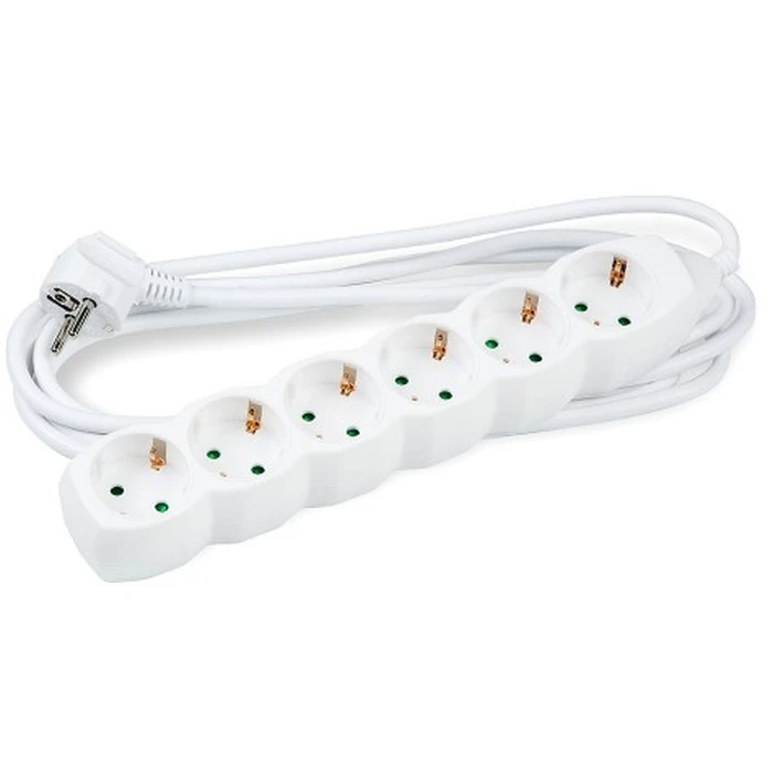 Technik Extension Power Socket 6 Outlets 3x1.5mm 5m