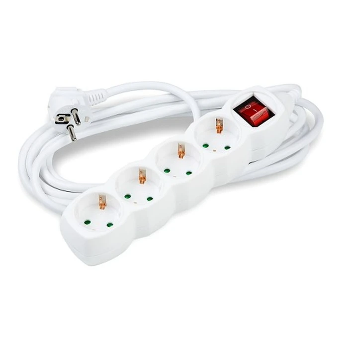 Technik Πολύπριζο 4 Θέσεων 3x1,5mm 3m με Διακόπτη