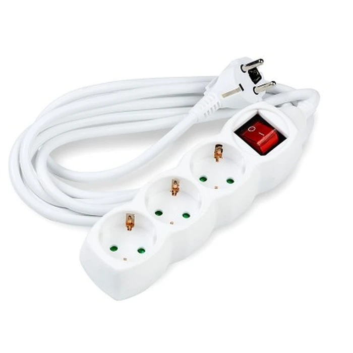 Technik Πολύπριζο 3 Θέσεων 3x1,5mm 1.5m με Διακόπτη