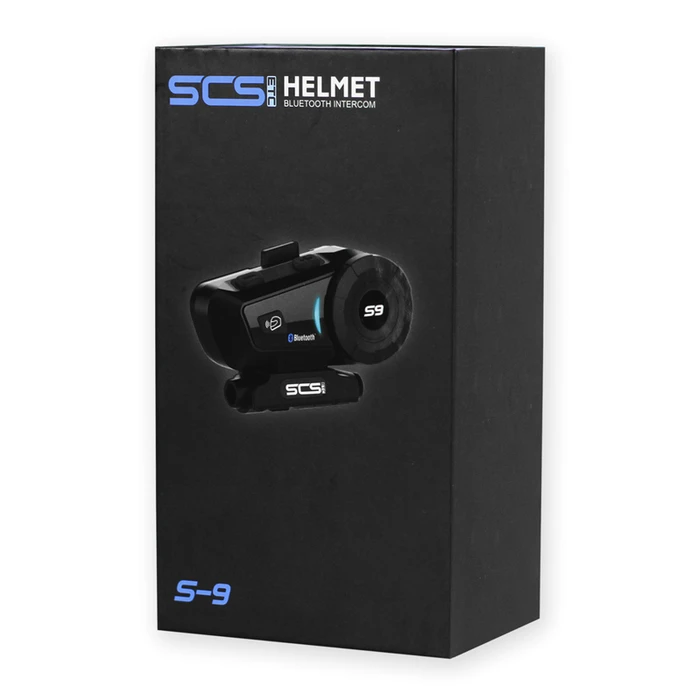 Ενδοεπικοινωνία Μηχανής SCSETC S-9 με Bluetooth, έως 6 αναβάτες, 500m