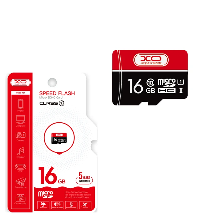 Κάρτα Μνήμης Micro SD 16GB XO CL10