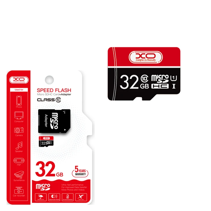 Κάρτα Μνήμης Micro SD 32GB XO CL10
