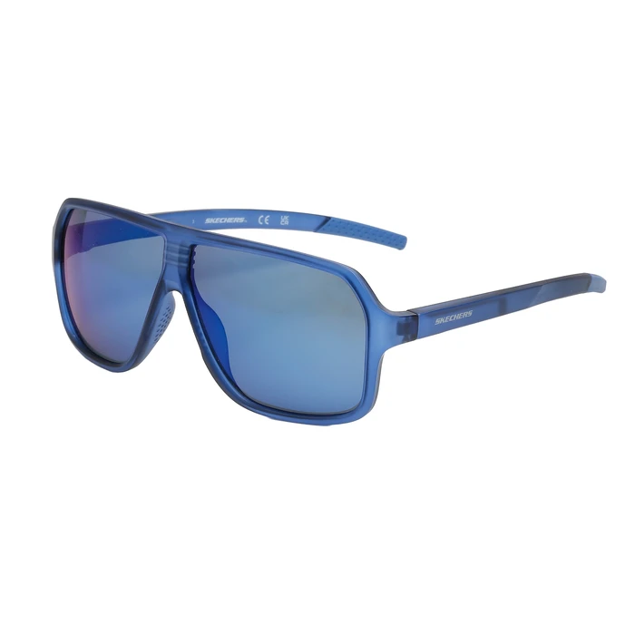 SKECHERS SE00014-6091X Men's Sunglasses — 60/17/130 mm — Grey Mirror (Category 3)