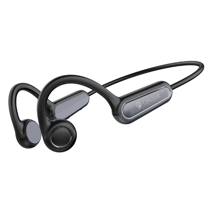 Celebrat SE9 Bone Conduction Bluetooth Handsfree Ακουστικά με Αντοχή στον Ιδρώτα Μαύρα