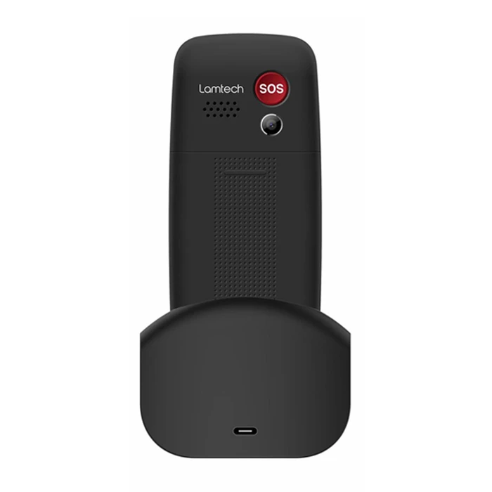 Κινητό Τηλέφωνο Lamtech 2.4' Gr Dual Sim Tiny L Ii With Dock Black