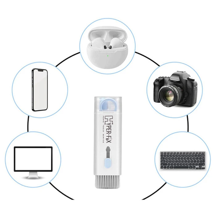 Σετ Εργαλείο Καθαρισμού Hyper Fix 7 σε 1 (8340123) με αντιστατικά πινέλα