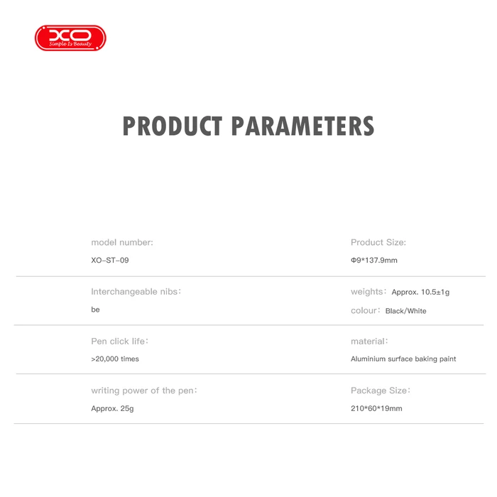 XO Stylus Pen Universal White