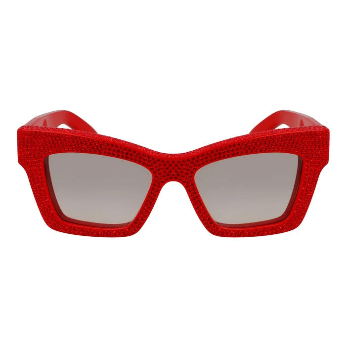 Salvatore Ferragamo Women's Sunglasses SF2045SR52176 - Red Acetate Frame (52/17/140 mm)