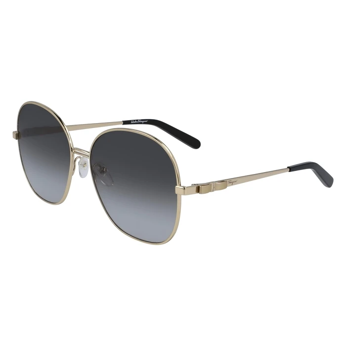 Γυναικεία Γυαλιά Ηλίου Salvatore Ferragamo Sf242S-711 (60/16/140 mm) Gray Gradient Gold