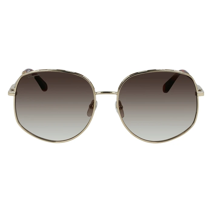 Γυναικεία Γυαλιά Ηλίου Salvatore Ferragamo Sf277S-710 (61/17/140 mm) Gold And Pink