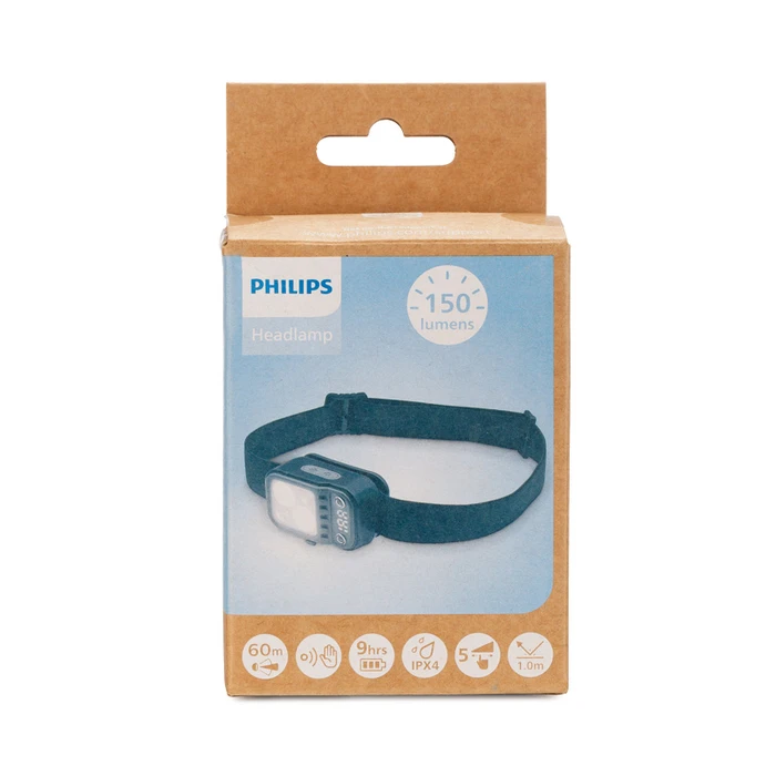 Φακός Κεφαλής Επαναφορτιζόμενος Philips SFL2001RH/GRS Αδιάβροχος 