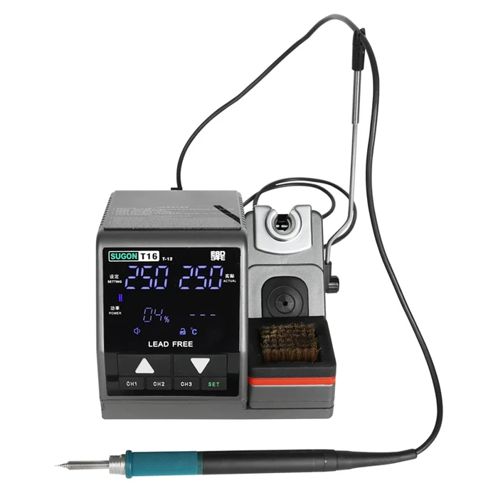 Sugon Ψηφιακός Σταθμός Συγκόλλησης T16 Με Κολλητήρι, 75w, 200-450 °C