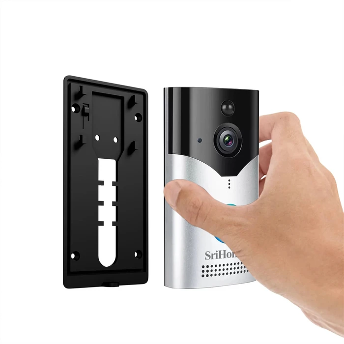 SRIHOME / Sricam Wireless Video Intercom Doorbell Camera SH054 White (4MP HD, Wi‑Fi)