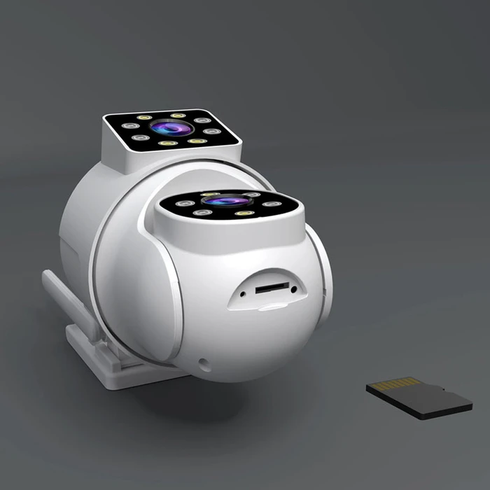 Κάμερα IP Srihome Ptz a 4mp Dual Lens Wifi Panoramic Monitoring