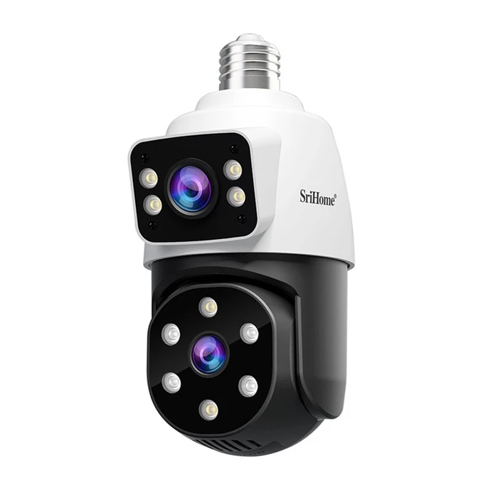 Sricam SH068 IP Dual Κάμερα Παρακολούθησης Wi‑Fi Full HD 1080p Αδιάβροχη με Αμφίδρομη Επικοινωνία