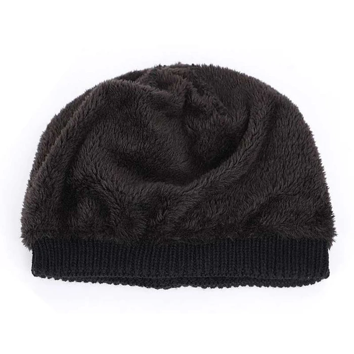 Πλεκτός Σκούφος Beanie Sho-0006, Unisex, Μπορντό