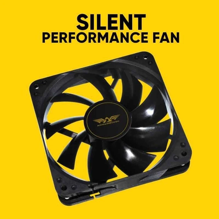 Case Fan Armaggeddon SILENT 14 Black