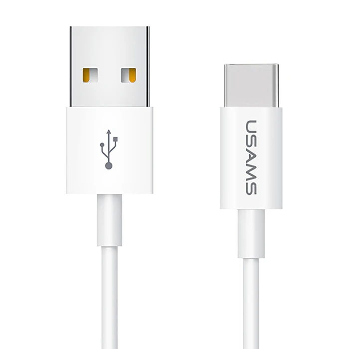 Καλώδιο USB Usams USB-C σε USB US-SJ285, 2A, 1m, λευκό