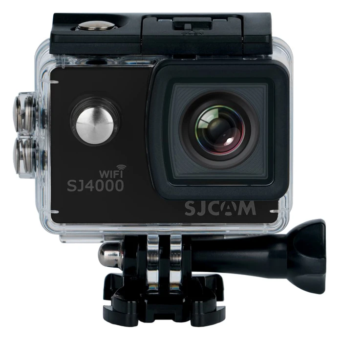 Ψηφιακή Action Camera SJCAM SJ4000 WiFi, 2K, 12MP, 2" LCD, αδιάβροχη, μαύρη