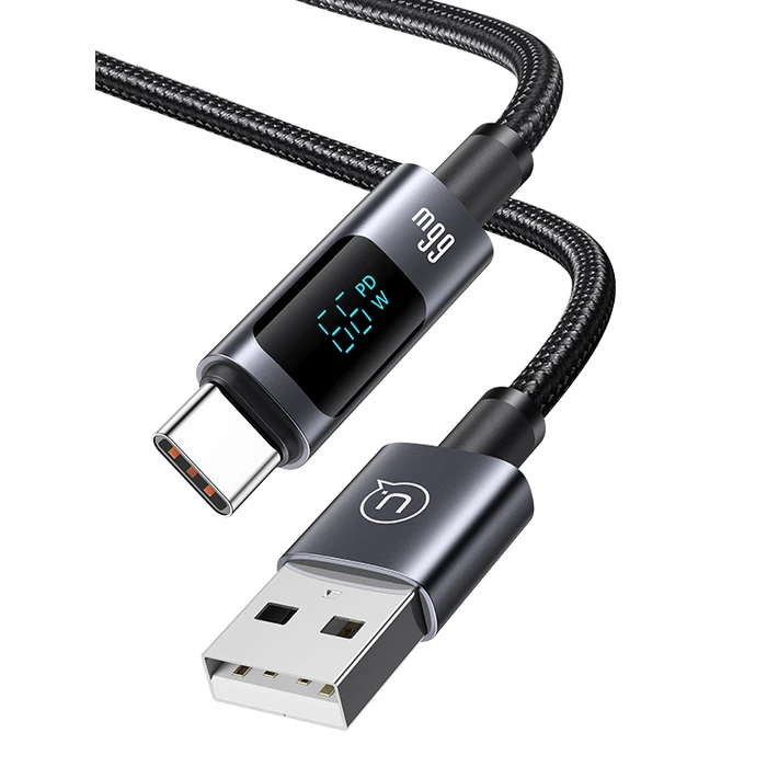 Καλώδιο USB-C Usams σε USB US-SJ673, 66W, 480Mbps, 1.2m, Μαύρο