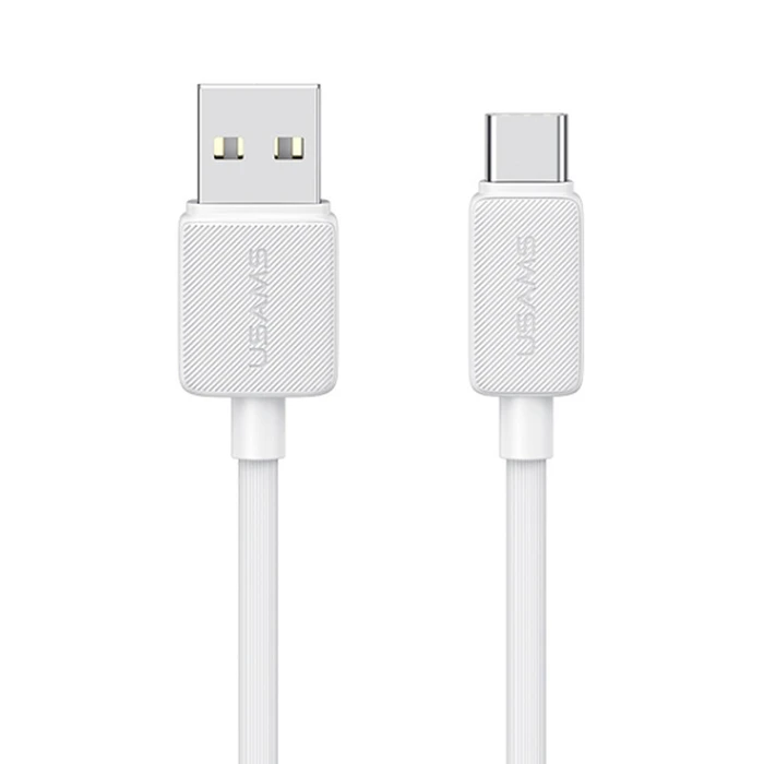 Καλώδιο USB-C Usams σε USB US-Sj688, 15W, 480Mbps, 1M, Λευκό