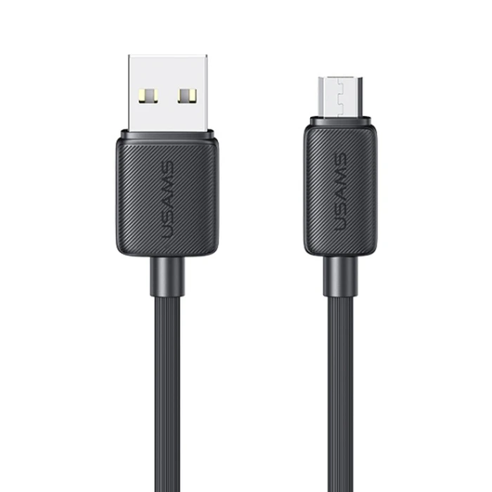 Καλώδιο Micro USB Usams σε USB US-Sj690, 10W, 480Mbps, 1M, Μαύρο
