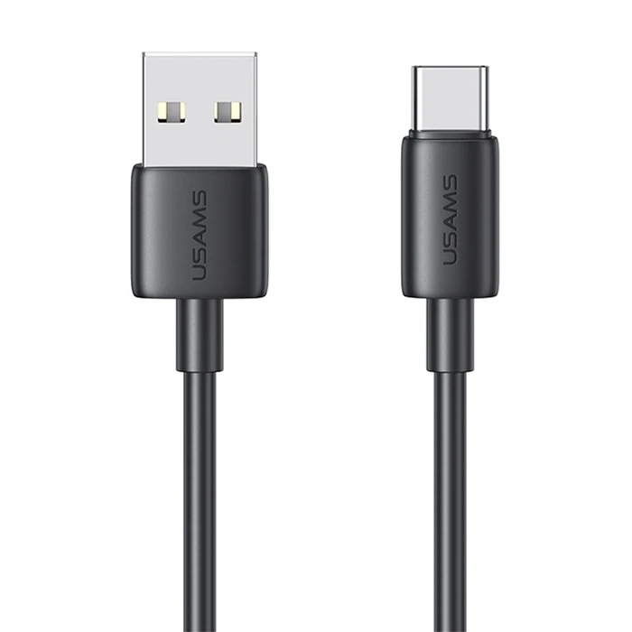Καλώδιο USB-C Usams σε USB Us-Sj708, 3A, 480Mbps, 1M, Μαύρο