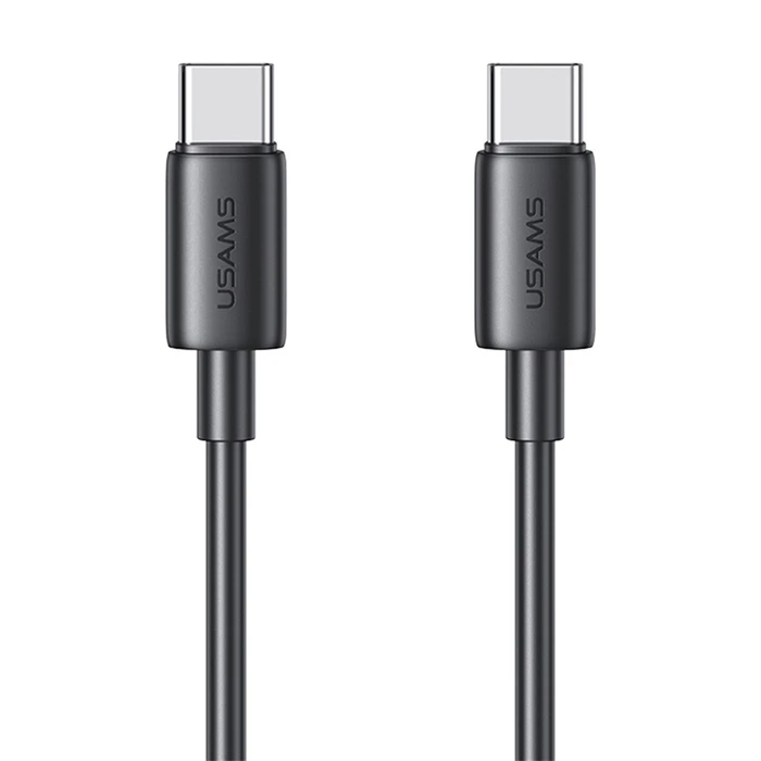 Καλώδιο USB-C Usams US-SJ711, 60W, 480Mbps, 1m, Μαύρο