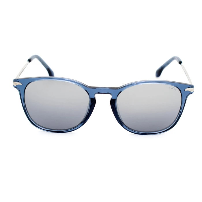 Unisex Γυαλιά Ηλίου Lozza Sl4159M-955X (52/20/140 mm) Transparent Blue - Silver