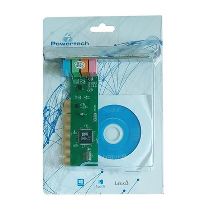 Κάρτα Ήχου PCI Powertech to 6 channel Audio, Chipset ES1938S