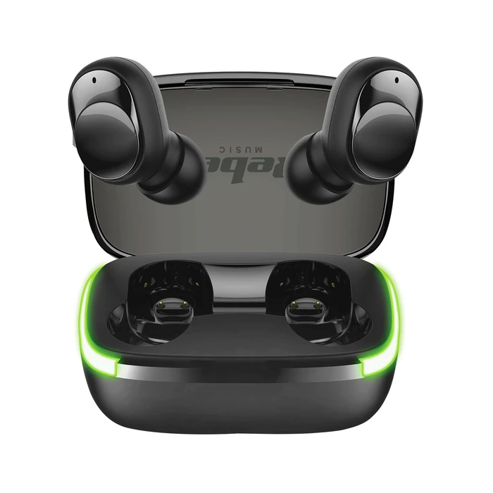 Bluetooth Handsfree Rebel in-ear με θήκη φόρτισης TWS-Y60