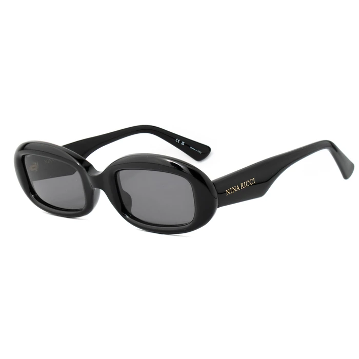 Nina Ricci Women Sunglasses SNR456-510700 (57/17/145) - Acetate Frame, Grey Lenses, Category 3